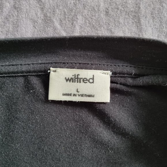 Wilfred Free Somer Bodysuit Long-Sleeve Thong Bodysuit Size L - Picture 4 of 6